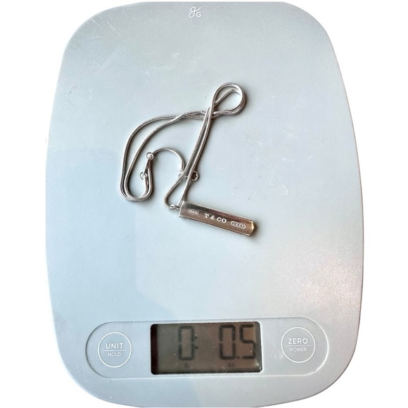 TIFFANY/ Tiffany 925 1837 bar pendant / necklace - Picture 3 of 7